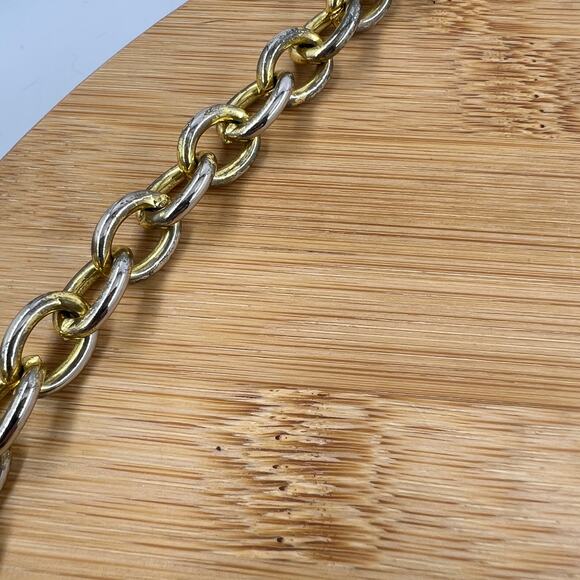 Gold Tone Spiral Medallion Chain Belt Up To 40” Waist Disco Costume Larp Cosplay - Picture 6 of 8